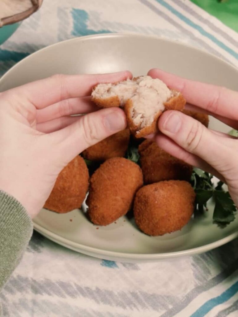 Receta de croquetas Plant-Based de Setas